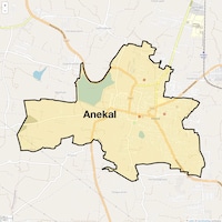 Anekal Map