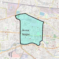 Anna Nagar Map