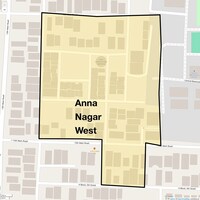 Anna Nagar West Map