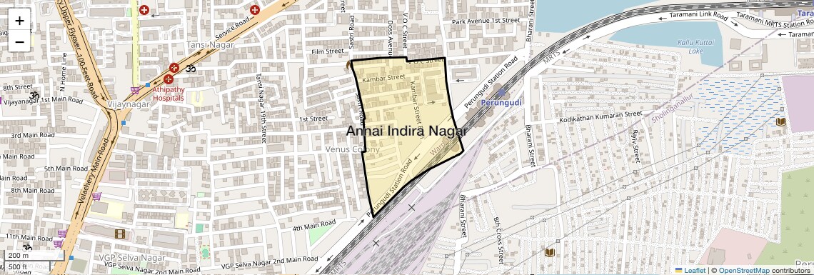 Annai Indira Nagar,Chennai