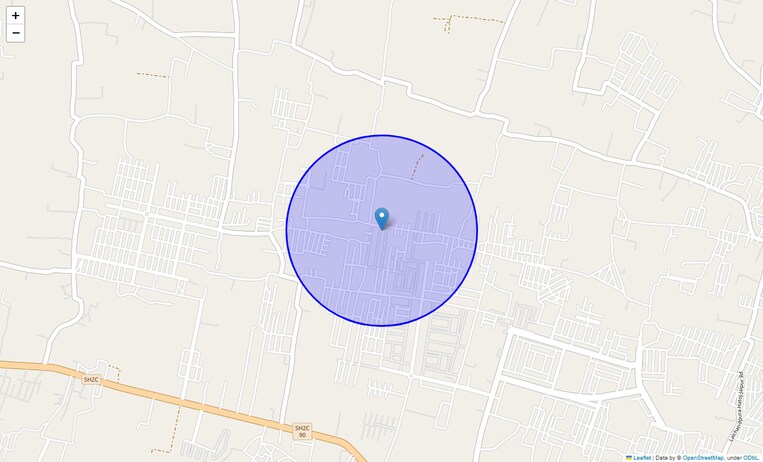 Location Map of Ansals Sushant City I
