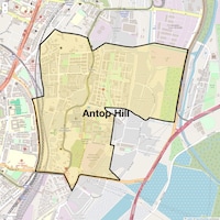 Antop Hill Map