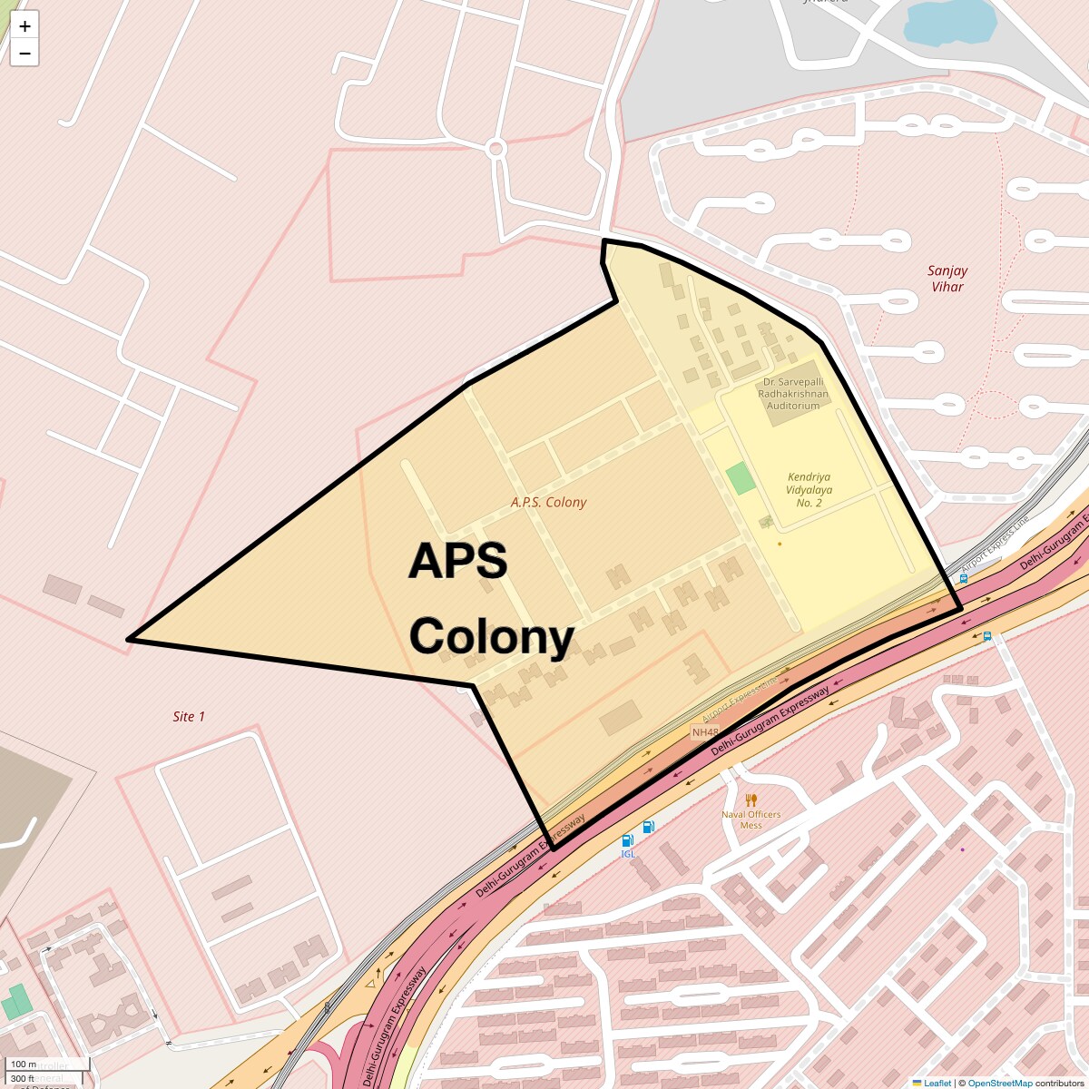 Check Time Travel of Aps Colony, Delhi