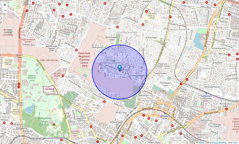 Location Map of Arabic College