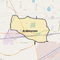 Arakkonam Map