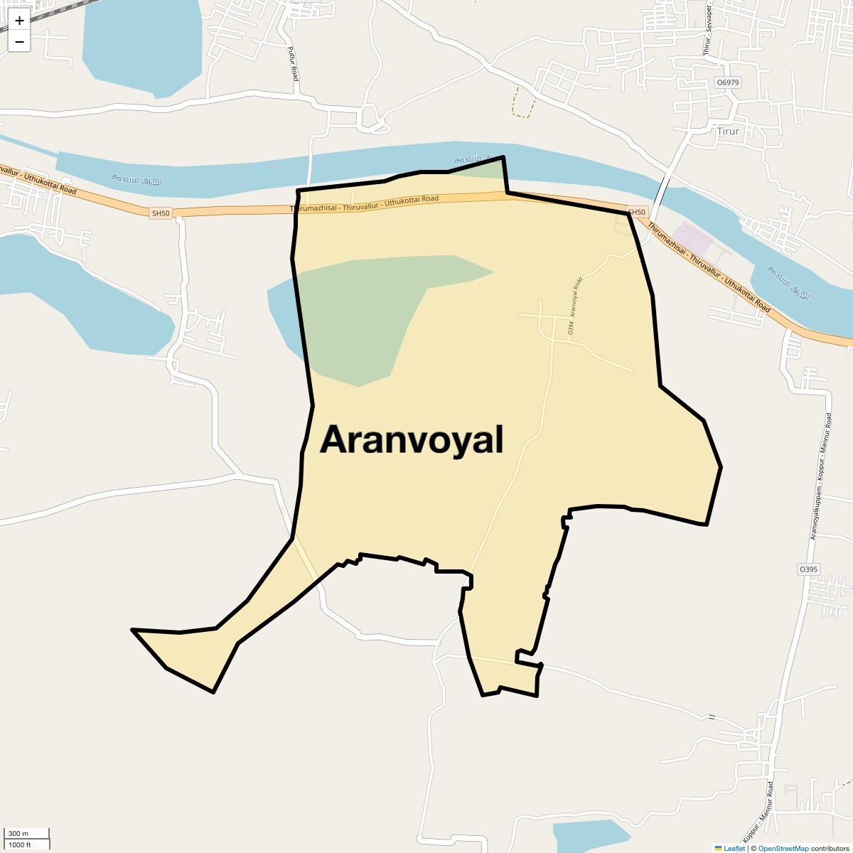 Check Time Travel of Aranvoyal, Chennai