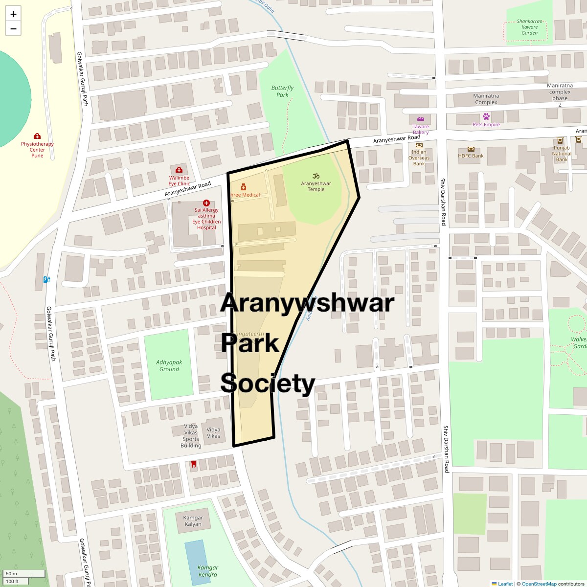 Check Time Travel of Aranywshwar Park Society, Pune