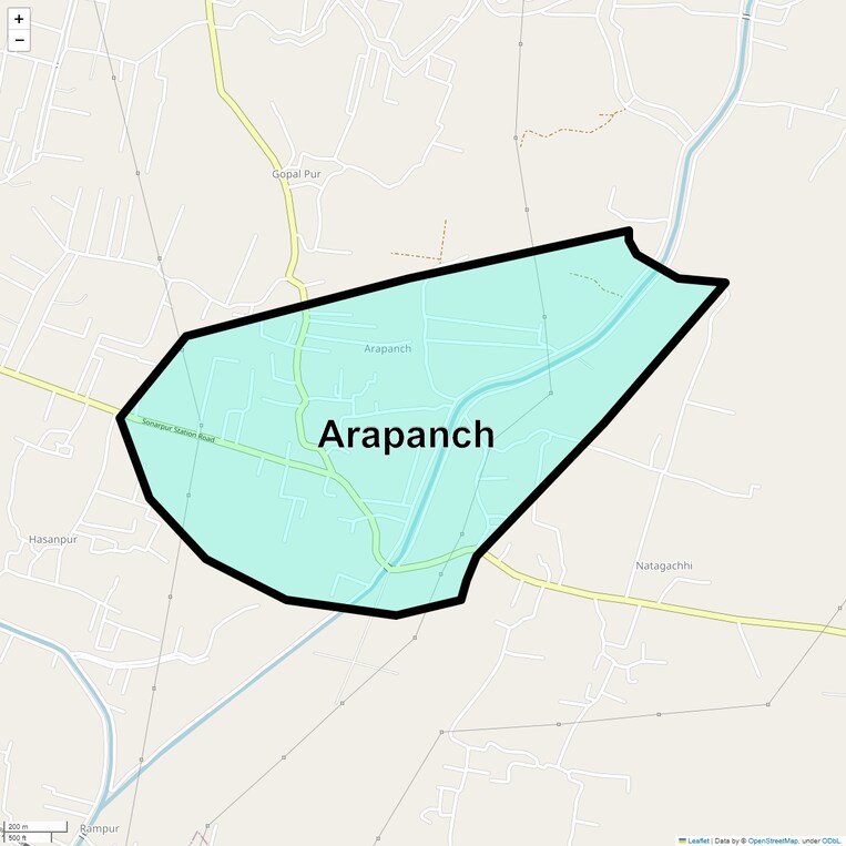Location Map of Arapanch