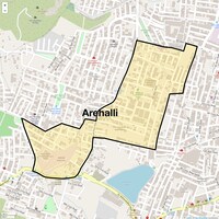 Arehalli Map