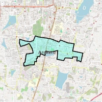Arekere Map