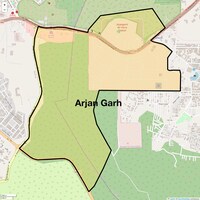 Arjan Garh Map