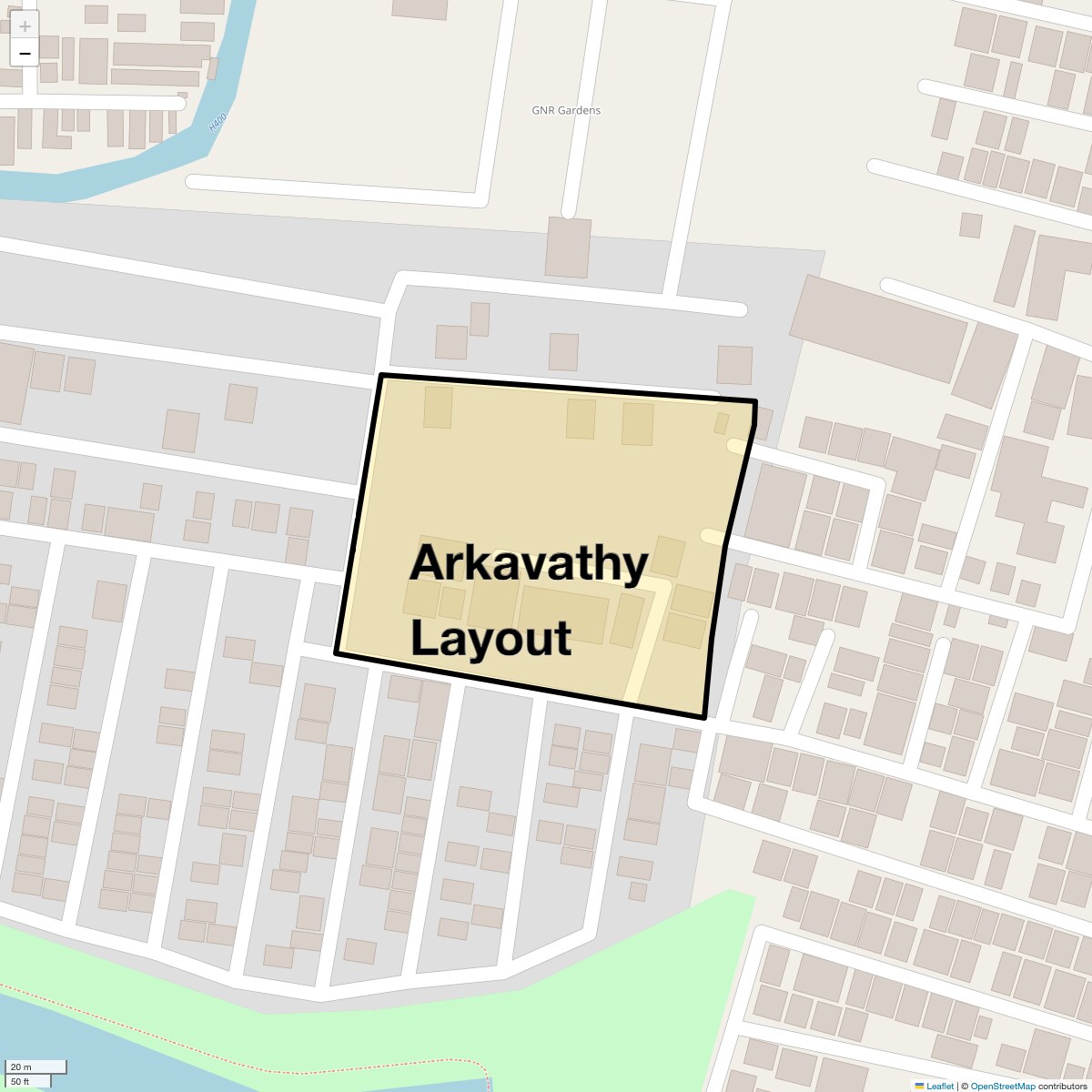 Check Time Travel of Arkavathy Layout, Bangalore