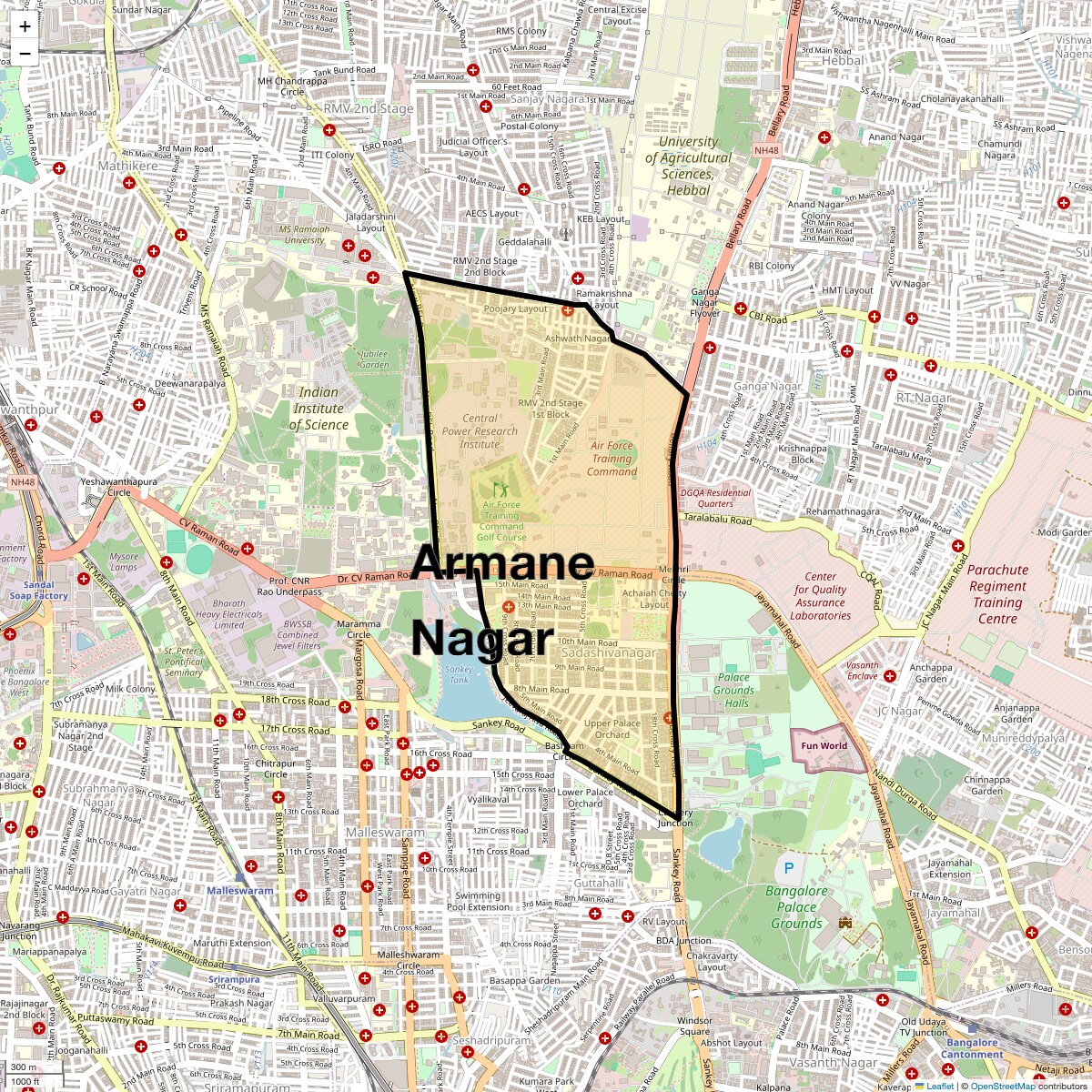 Check Time Travel of Armane Nagar, Bangalore