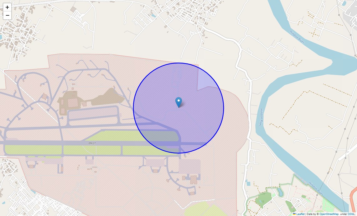 Location Map of Asalatpur Farakh Nagar, Ghaziabad