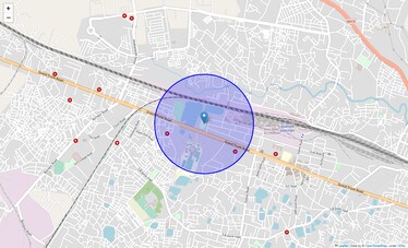 Location Map of Asansol, Kolkata