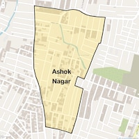 Ashok Nagar Map