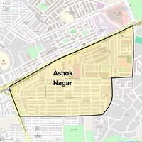 Ashok Nagar Map