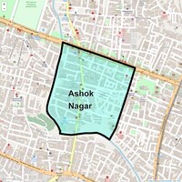 Ashok Nagar Map