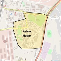 Ashok Nagar Map