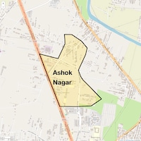 Ashok Nagar Map