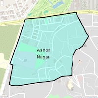 Ashok Nagar Map