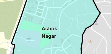 Location Map of Ashok Nagar, Pune
