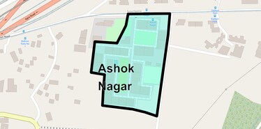 Location Map of Ashok Nagar, Thane