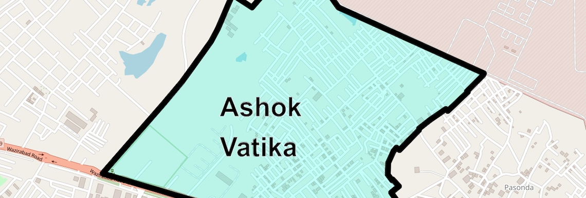 Location Map of Ashok Vatika, Ghaziabad