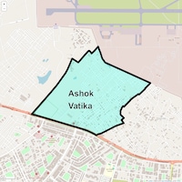 Ashok Vatika Map