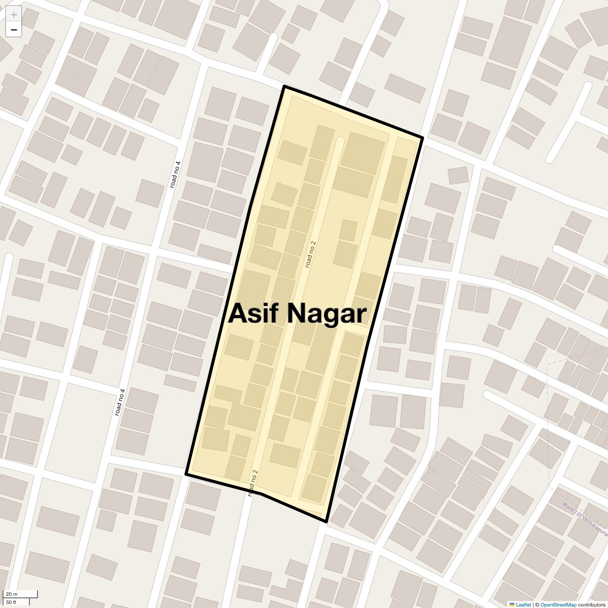 Check Time Travel of Asif Nagar, Hyderabad