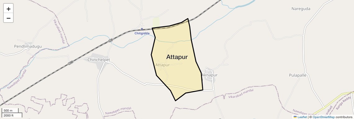 Check Time Travel of Attapur, Hyderabad