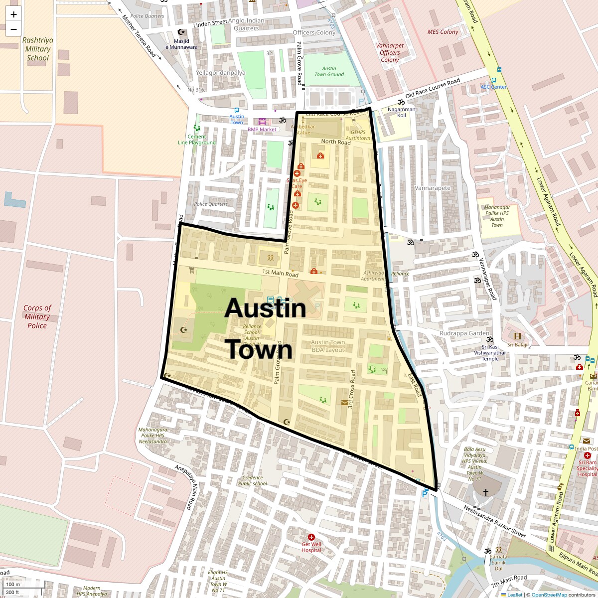 Check Time Travel of Austin Town, Bangalore