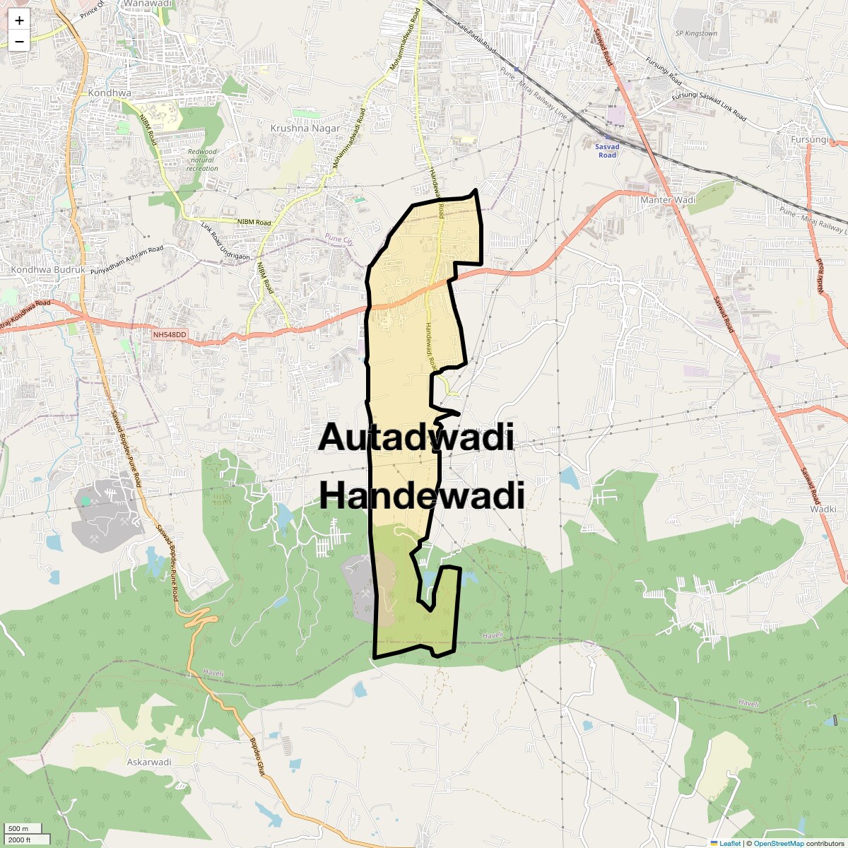 Check Time Travel of Autadwadi Handewadi, Pune