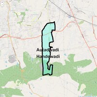 Autadwadi Handewadi Map