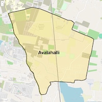 Avalahalli Map