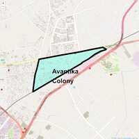 Avantika Colony Map