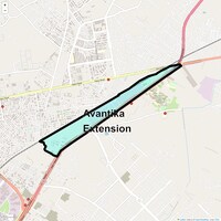 Avantika Extension Map