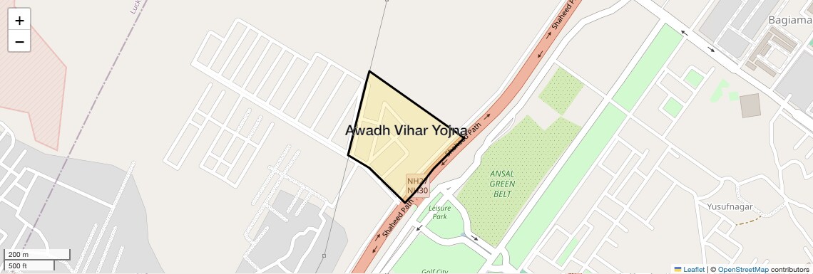 Awadh Vihar Yojna,Lucknow