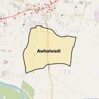 Awhalwadi Map