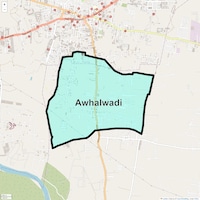 Awhalwadi Map