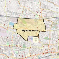 Ayanavaram Map