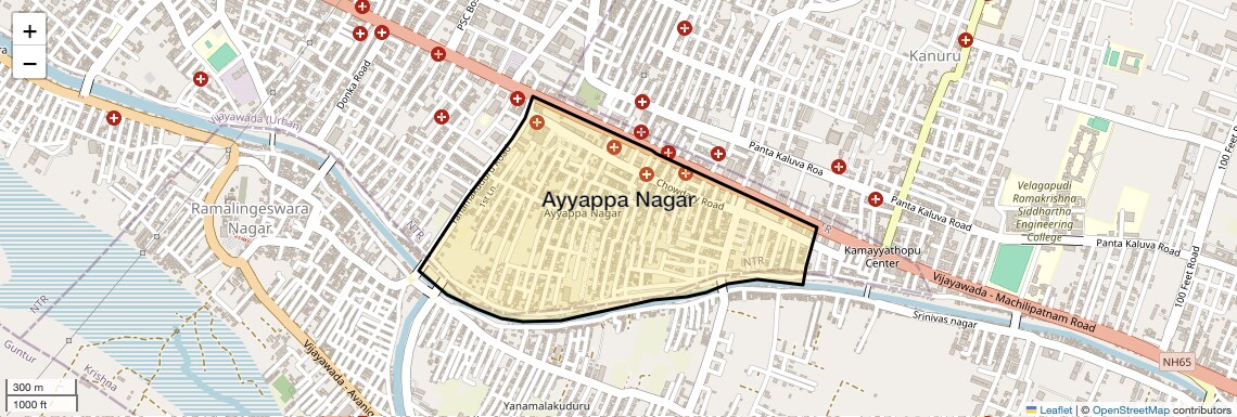 Ayyappa Nagar Map