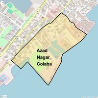 Azad Nagar Colaba Map
