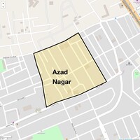 Azad Nagar Map