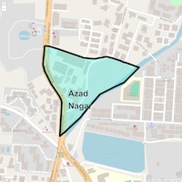 Azad Nagar Map