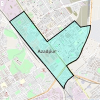 Azadpur Map