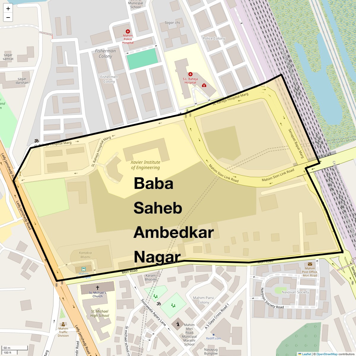 Check Time Travel of Baba Saheb Ambedkar Nagar, Mumbai