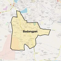 Badangpet Map