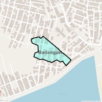 Badangpet Map