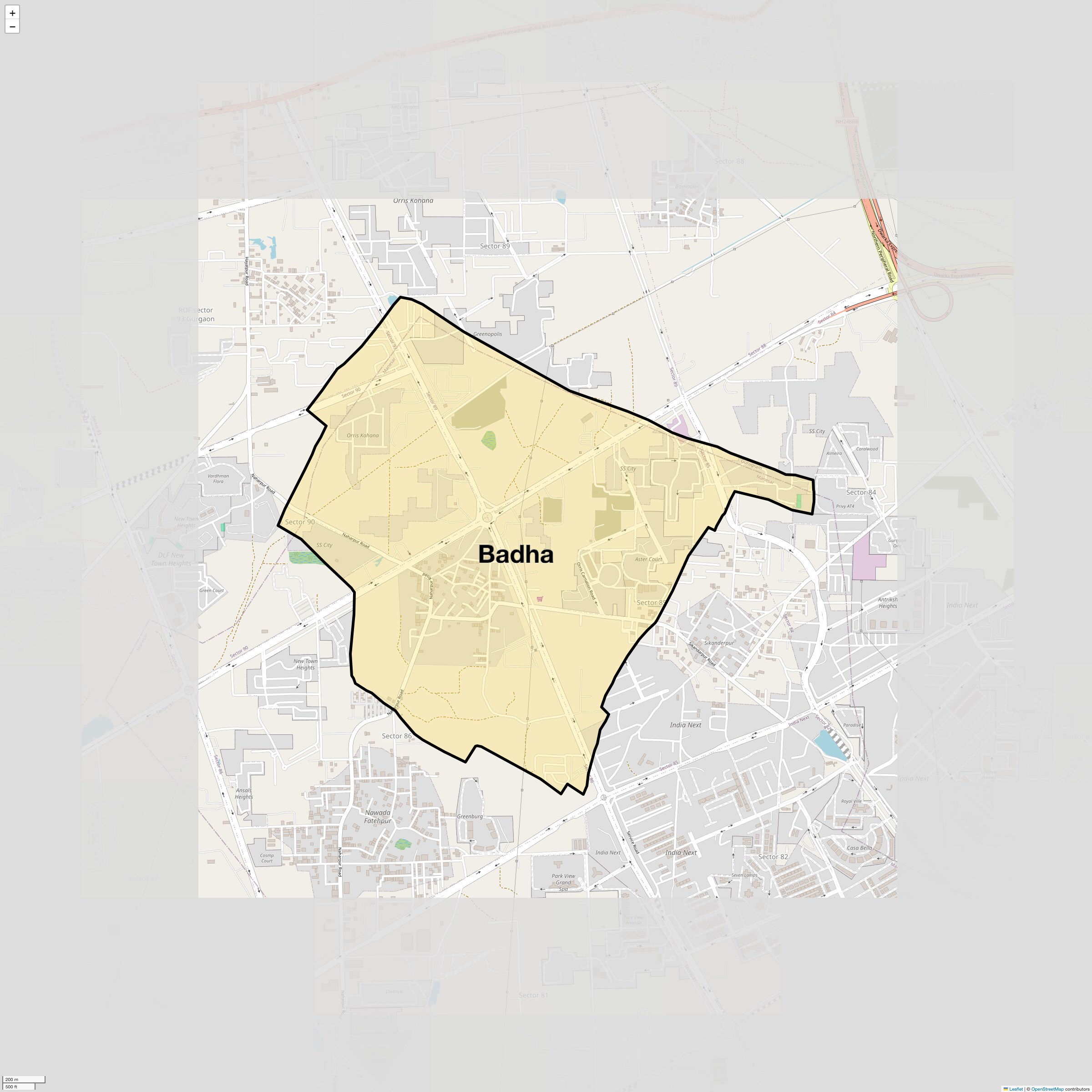 Check Time Travel of Badha, Gurgaon